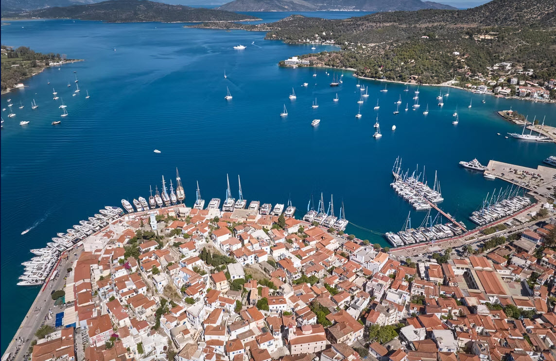 Itir Ipekel Tsiropoulos, Founder and CEO of Argolis Yacht Lines, at the East Med Multihull Yacht Charter Show in Poros